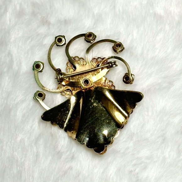 Four Vintage Glam Brooches - Picture 8 of 11